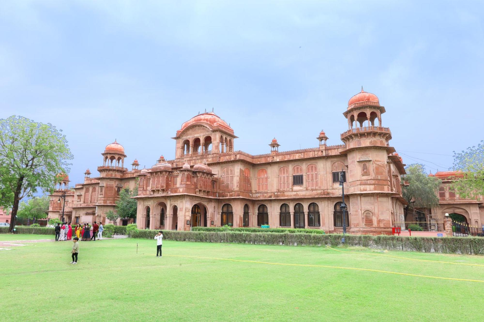 The Lallgarh Palace - A Heritage Hotel Bikaner Exterior foto